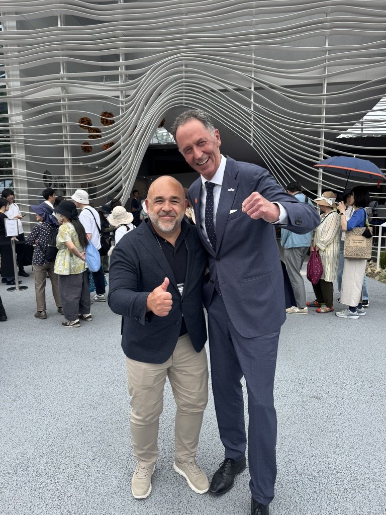 Danny Frietman moderator dagvoorzitter on stage 22